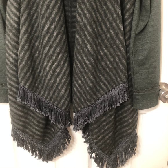 Anthro Saturday Sunday Elise Open Fringe Cardigan - Picture 5 of 9